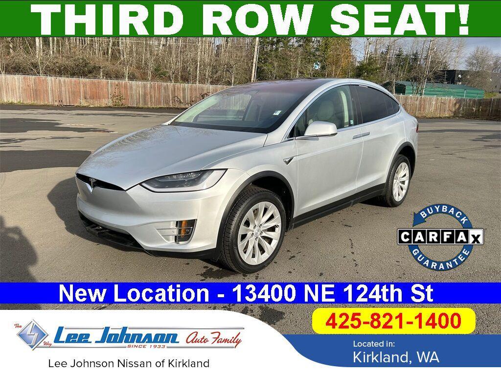 used 2018 Tesla Model X car, priced at $33,495