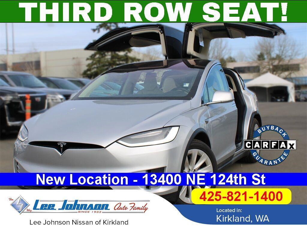 used 2018 Tesla Model X car, priced at $31,995