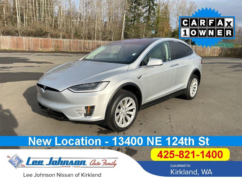 used 2018 Tesla Model X car, priced at $34,995