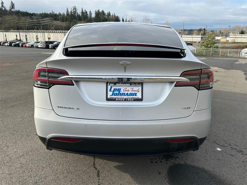 used 2018 Tesla Model X car, priced at $34,995