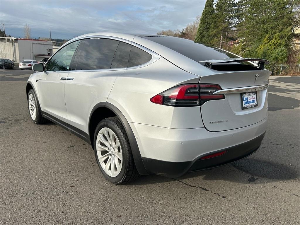 used 2018 Tesla Model X car, priced at $31,995