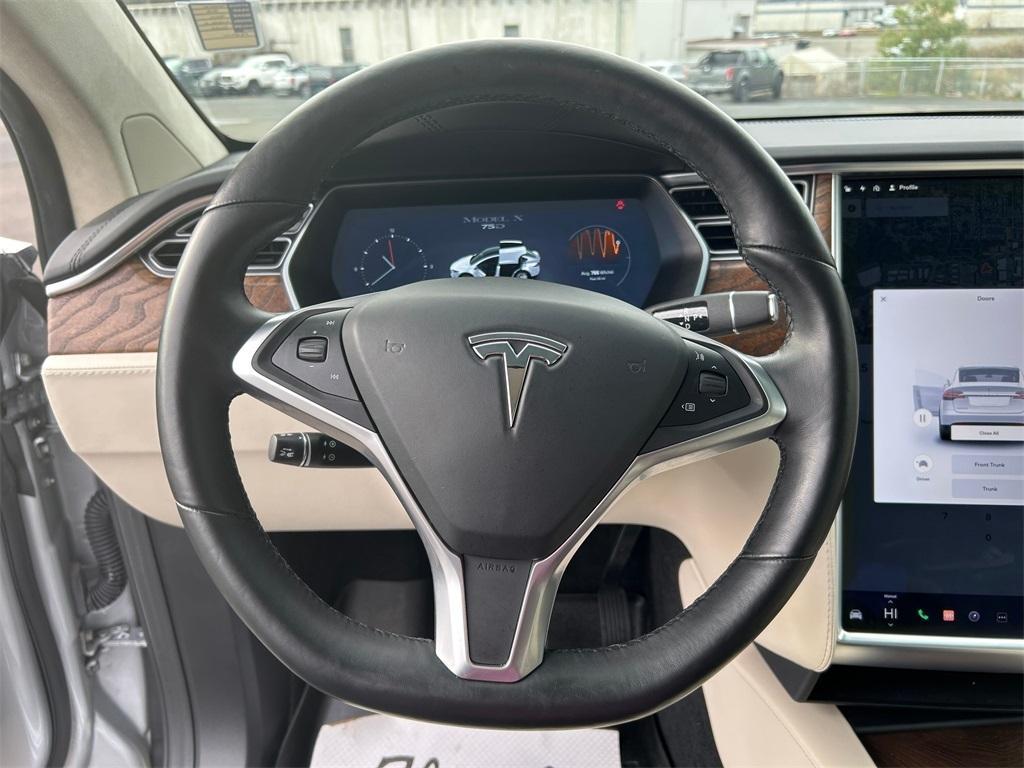 used 2018 Tesla Model X car, priced at $31,995