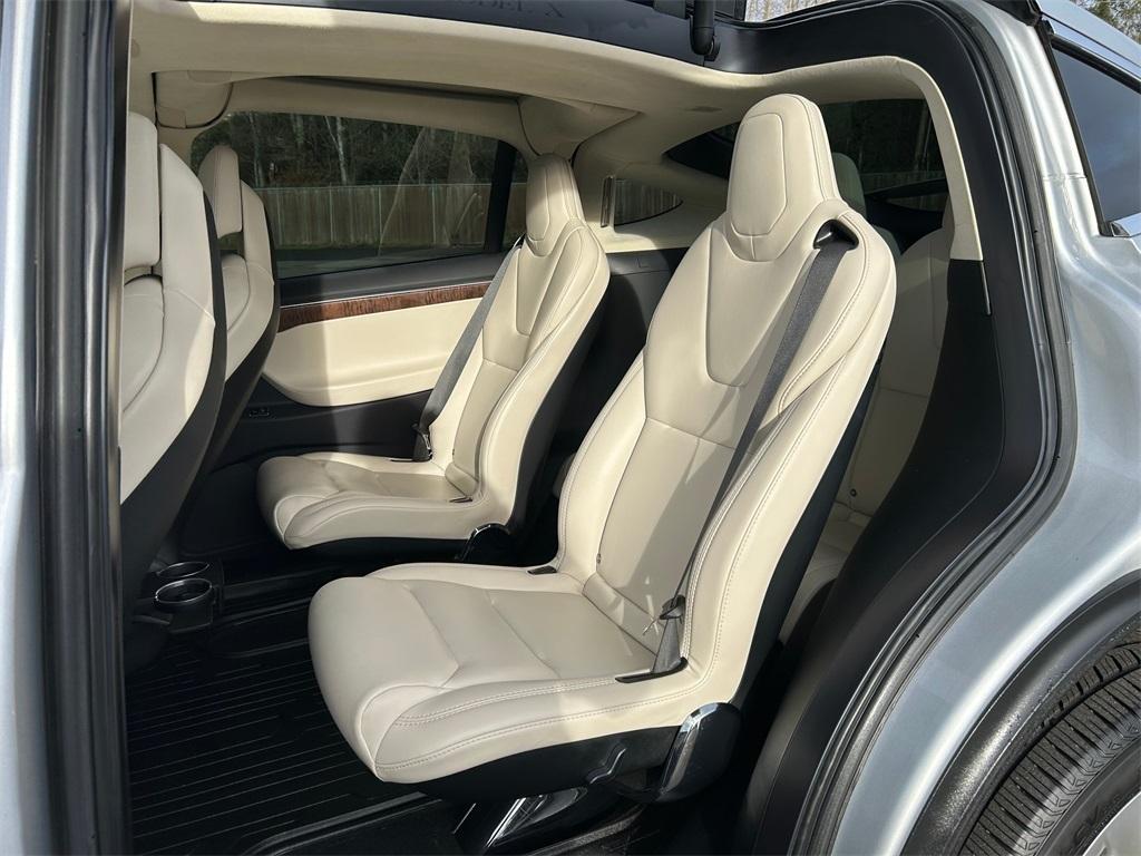 used 2018 Tesla Model X car, priced at $34,995