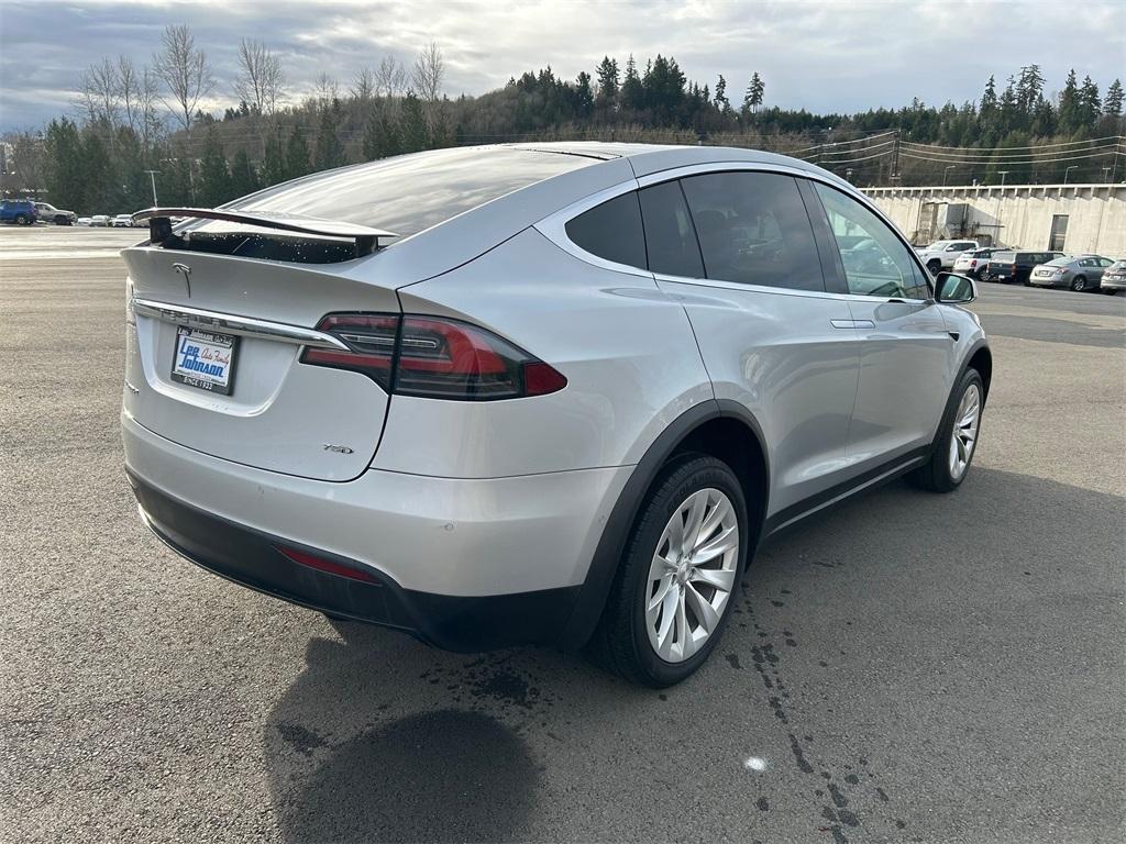 used 2018 Tesla Model X car, priced at $31,995