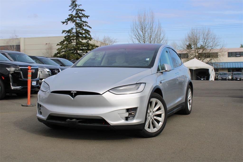 used 2018 Tesla Model X car, priced at $31,995