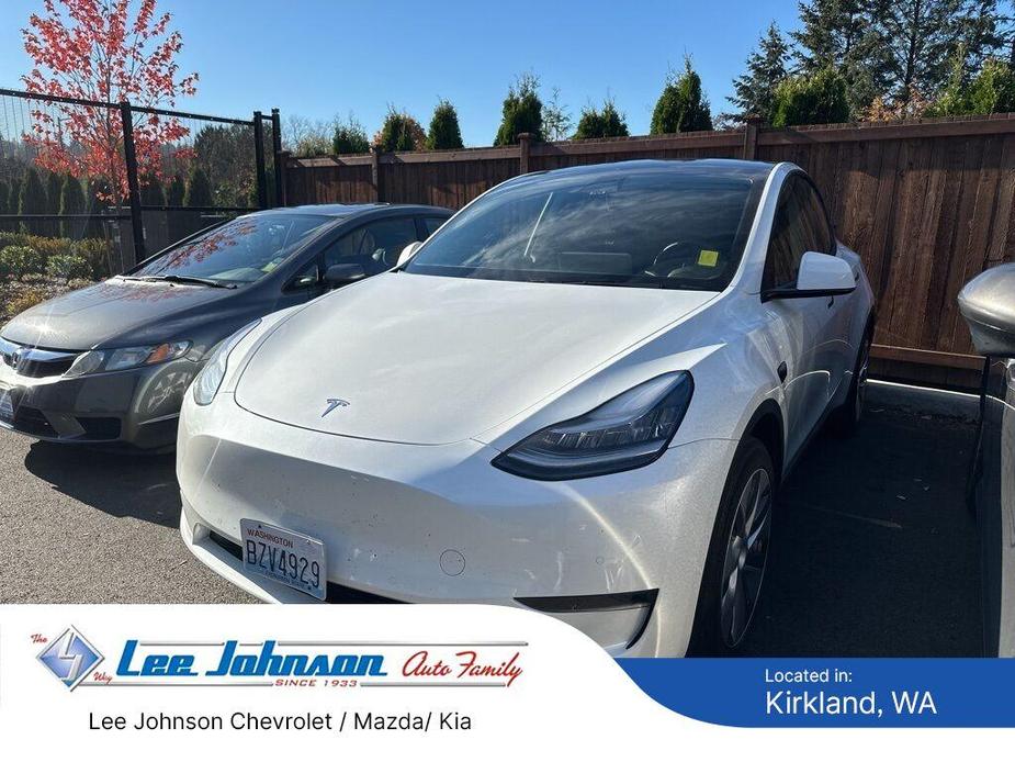 used 2020 Tesla Model Y car, priced at $29,999