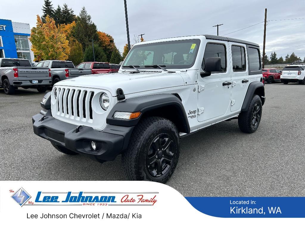 used 2020 Jeep Wrangler Unlimited car, priced at $28,549