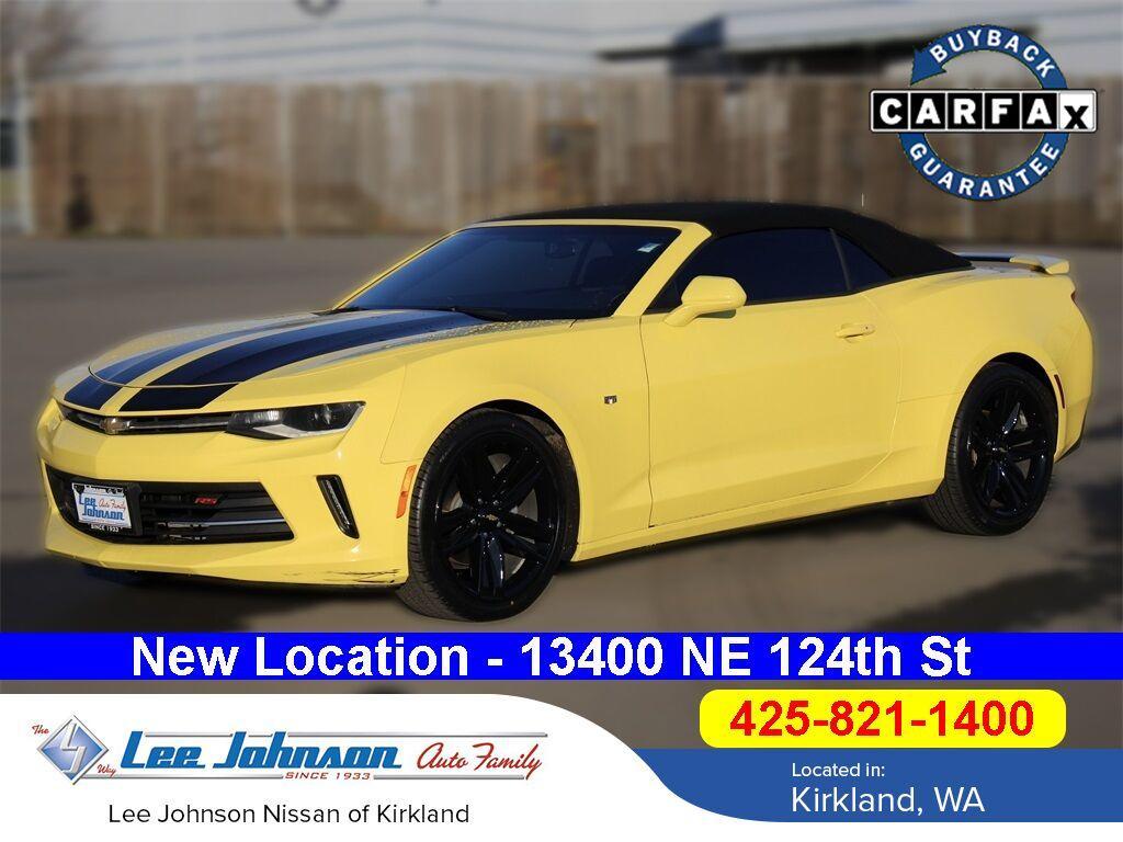 used 2017 Chevrolet Camaro car, priced at $14,995