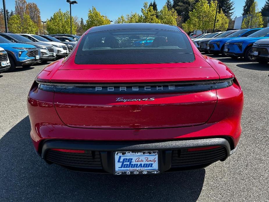 used 2020 Porsche Taycan car, priced at $66,998
