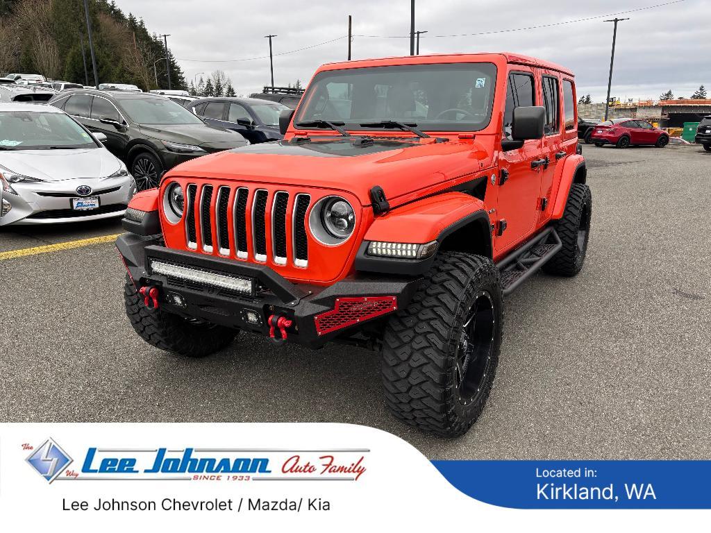 used 2018 Jeep Wrangler Unlimited car, priced at $27,999