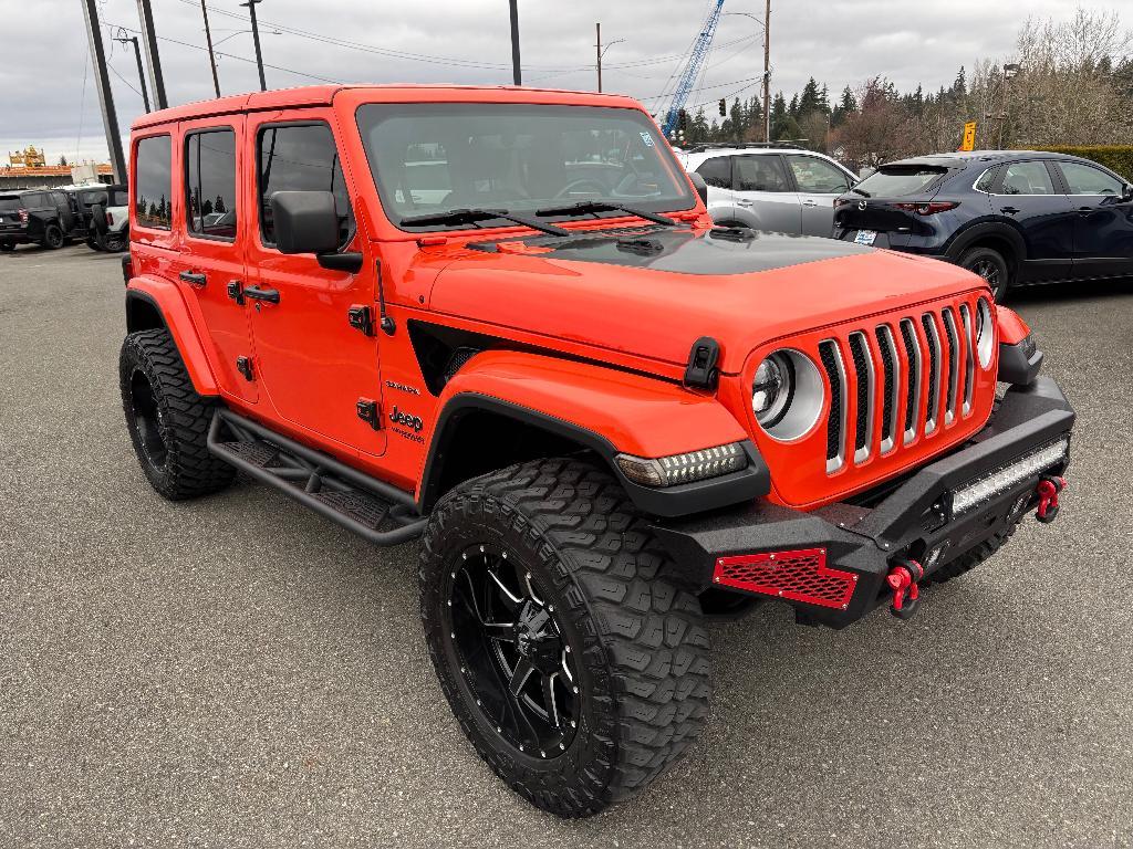 used 2018 Jeep Wrangler Unlimited car, priced at $27,999