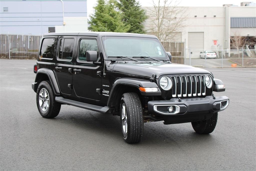 used 2021 Jeep Wrangler Unlimited car, priced at $31,595