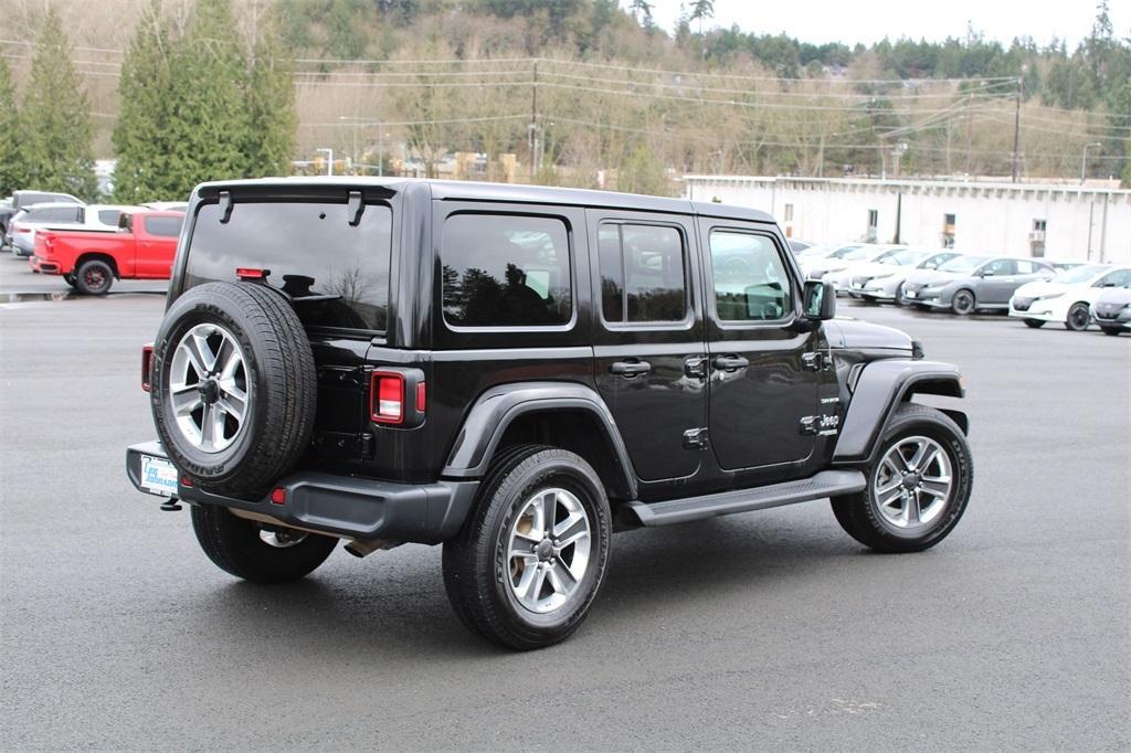 used 2021 Jeep Wrangler Unlimited car, priced at $31,595