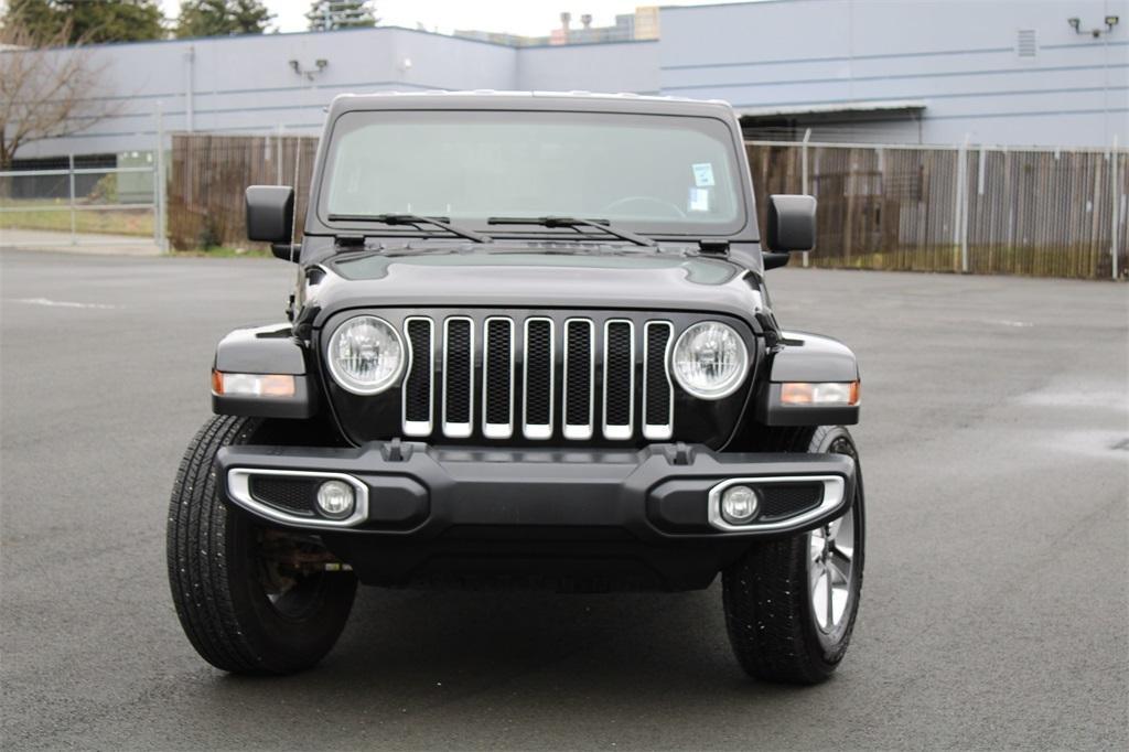 used 2021 Jeep Wrangler Unlimited car, priced at $31,595