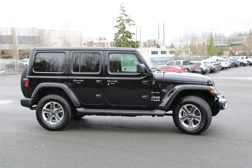 used 2021 Jeep Wrangler Unlimited car, priced at $31,595