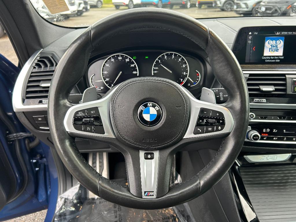 used 2020 BMW X3 car, priced at $22,378