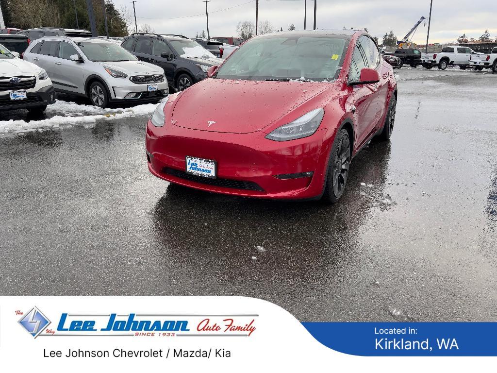 used 2021 Tesla Model Y car, priced at $33,474