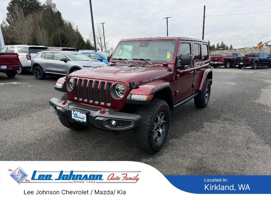 used 2021 Jeep Wrangler Unlimited car, priced at $35,661