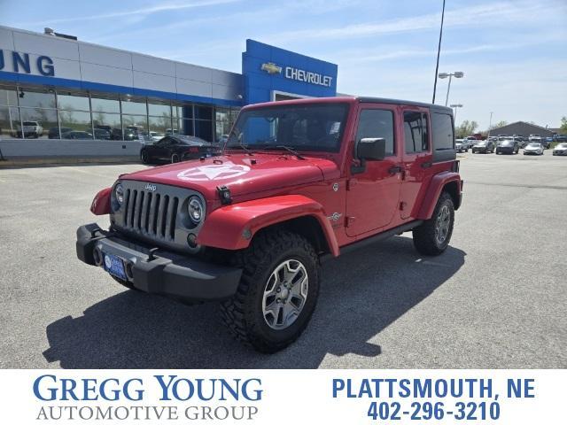 used 2014 Jeep Wrangler Unlimited car, priced at $18,500