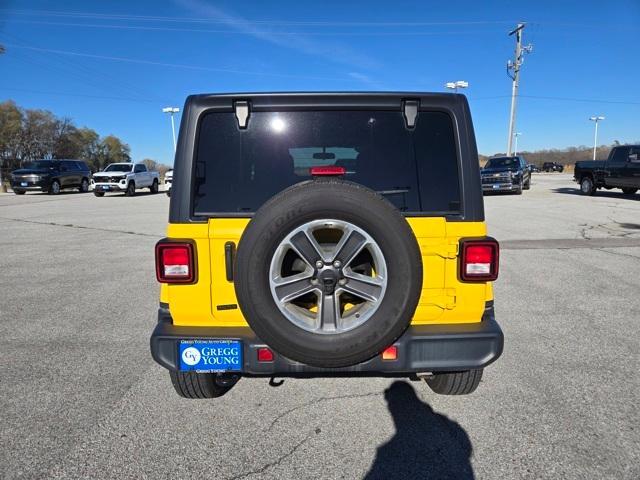 used 2021 Jeep Wrangler Unlimited car, priced at $33,900