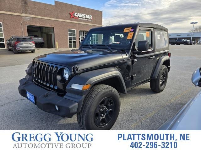 used 2022 Jeep Wrangler car, priced at $26,200