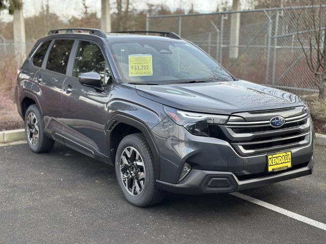 new 2025 Subaru Forester car, priced at $33,222