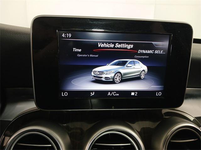 used 2018 Mercedes-Benz C-Class car, priced at $20,996