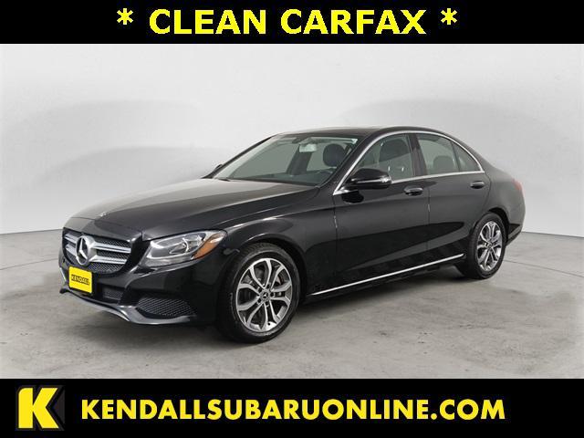 used 2018 Mercedes-Benz C-Class car, priced at $20,495