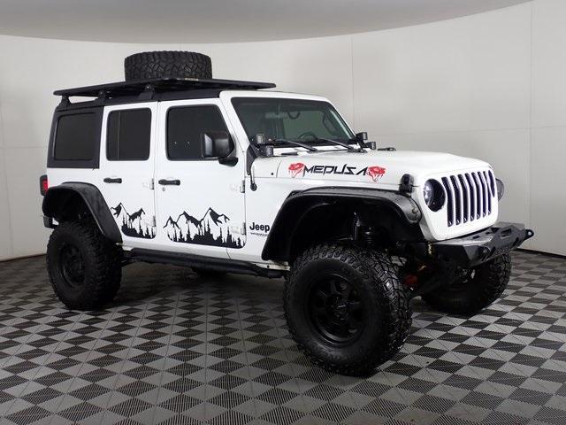 used 2020 Jeep Wrangler Unlimited car, priced at $31,996