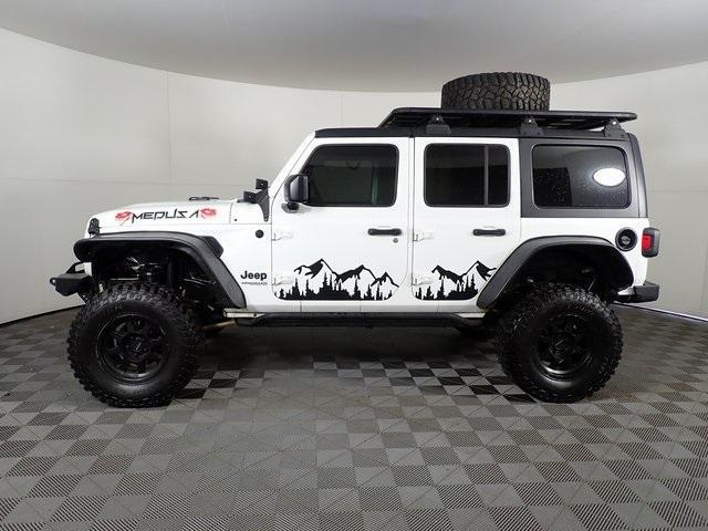 used 2020 Jeep Wrangler Unlimited car, priced at $31,996