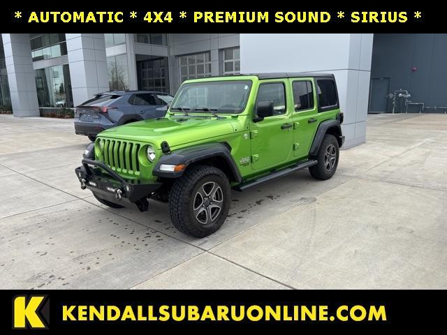 used 2018 Jeep Wrangler Unlimited car, priced at $22,996