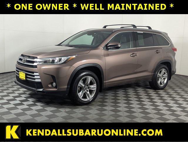 used 2017 Toyota Highlander car, priced at $22,996