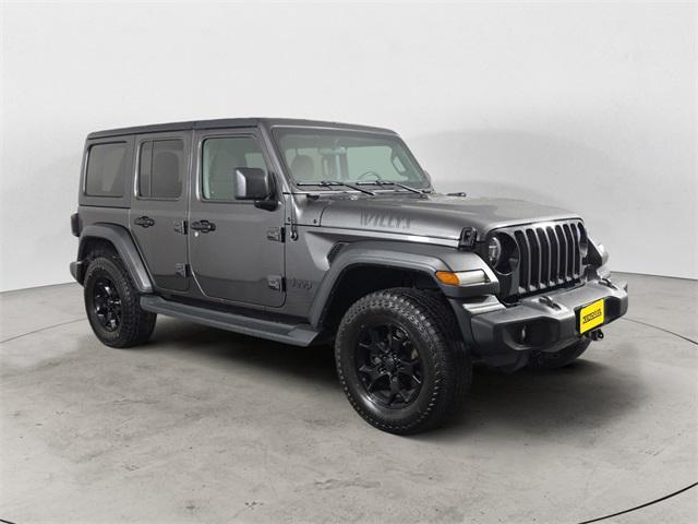 used 2020 Jeep Wrangler Unlimited car, priced at $33,996