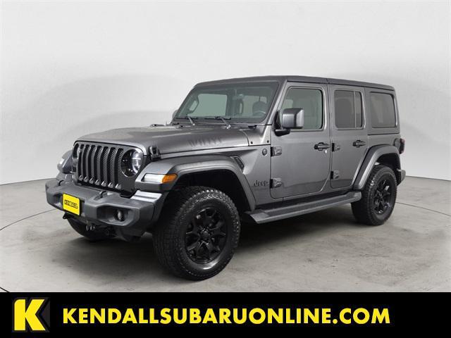 used 2020 Jeep Wrangler Unlimited car, priced at $33,996