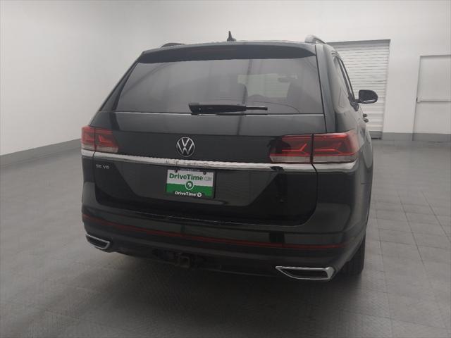 used 2021 Volkswagen Atlas car, priced at $25,195