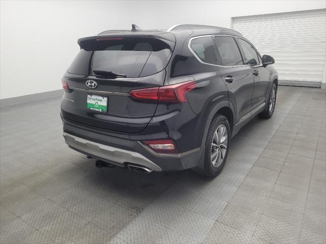 used 2019 Hyundai Santa Fe car, priced at $19,295