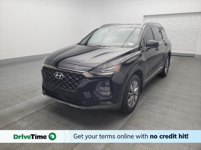 used 2019 Hyundai Santa Fe car, priced at $19,295