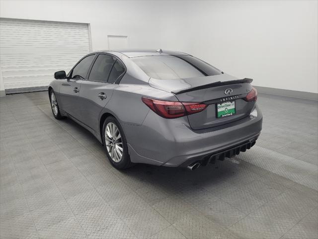 used 2021 INFINITI Q50 car, priced at $26,995