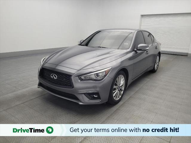 used 2021 INFINITI Q50 car, priced at $26,995