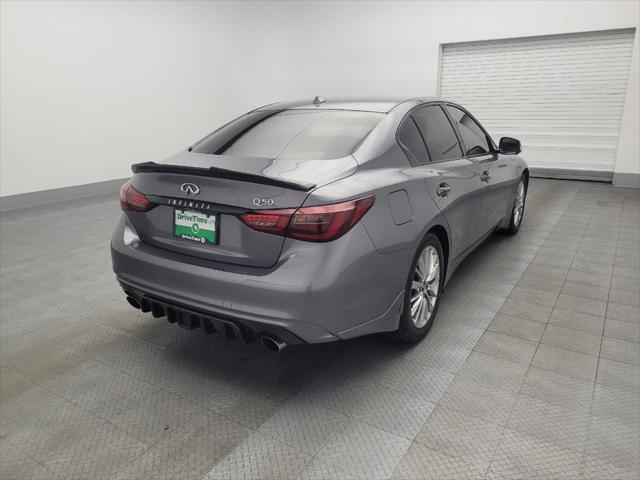 used 2021 INFINITI Q50 car, priced at $26,995