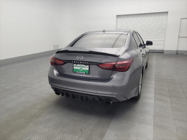 used 2021 INFINITI Q50 car, priced at $26,995