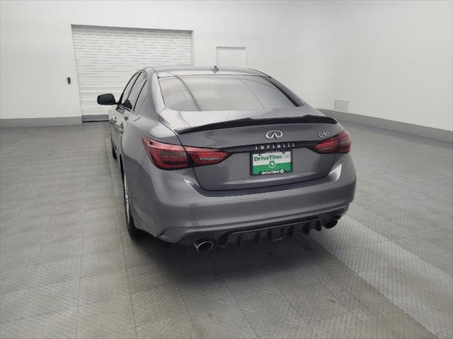 used 2021 INFINITI Q50 car, priced at $26,995