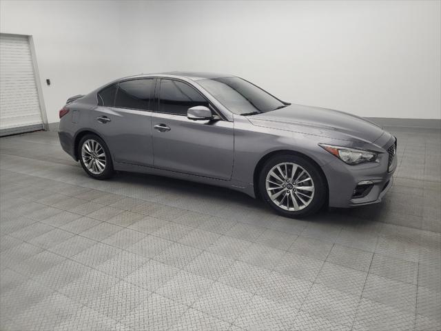 used 2021 INFINITI Q50 car, priced at $26,995