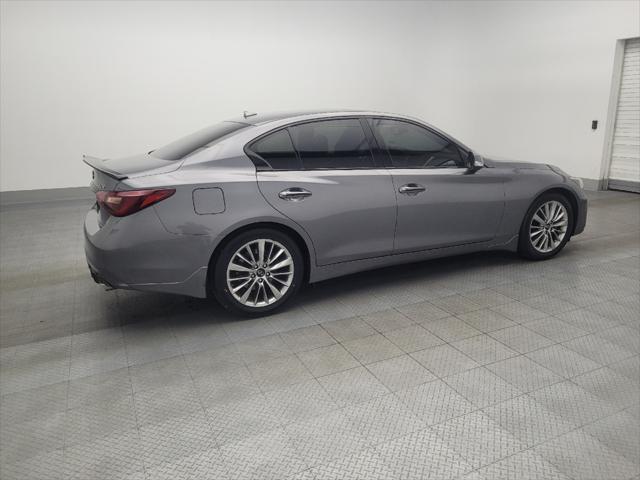 used 2021 INFINITI Q50 car, priced at $26,995