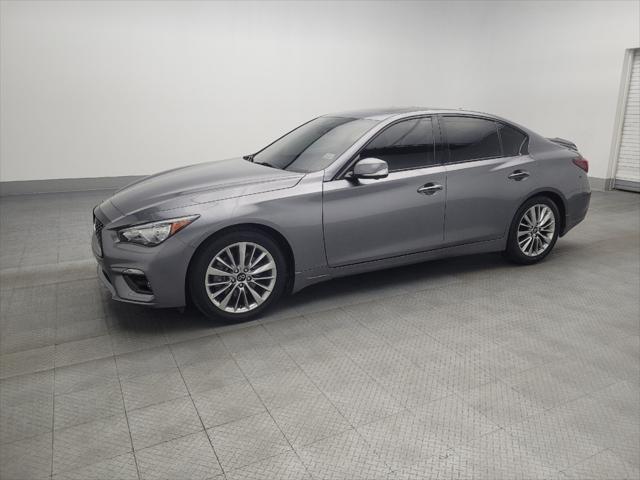 used 2021 INFINITI Q50 car, priced at $26,995