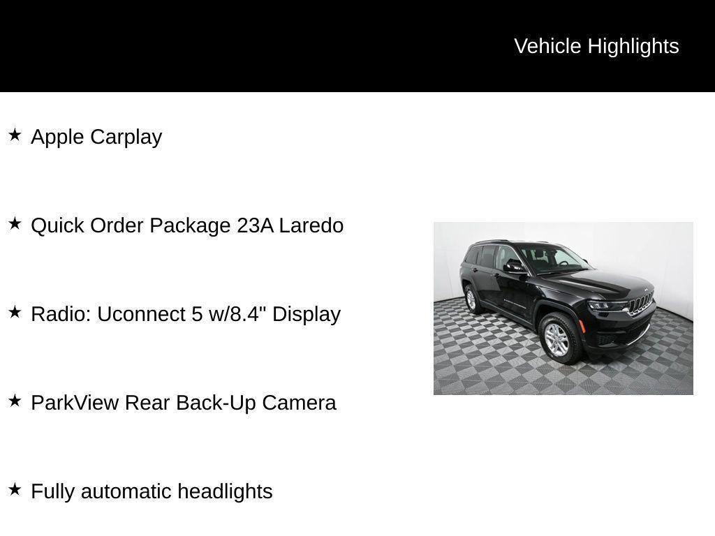 used 2023 Jeep Grand Cherokee car, priced at $28,000