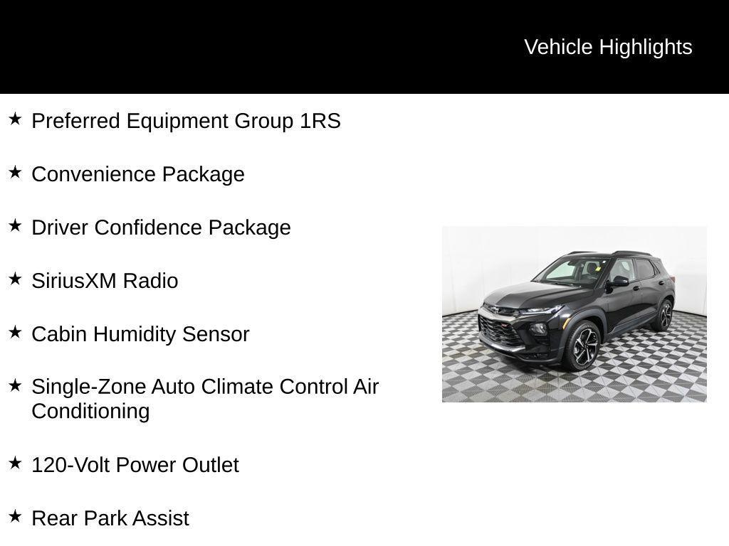 used 2021 Chevrolet TrailBlazer car, priced at $20,488