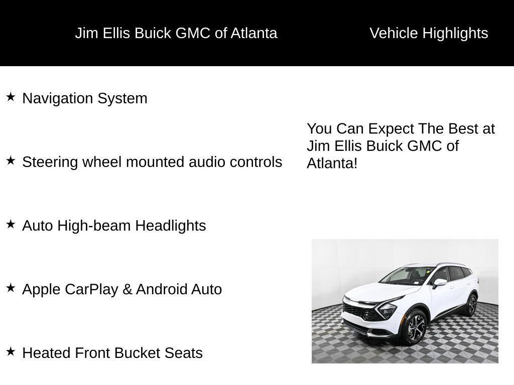 used 2023 Kia Sportage car, priced at $23,370