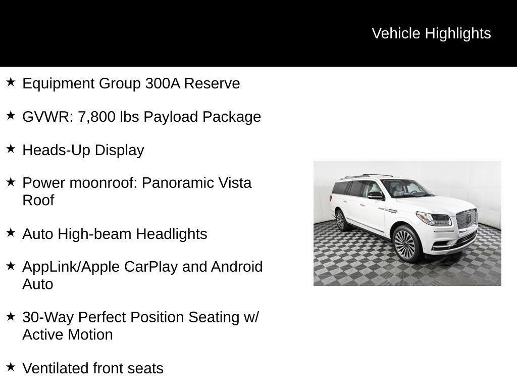 used 2019 Lincoln Navigator L car, priced at $42,000