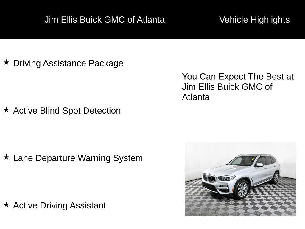 used 2019 BMW X3 car, priced at $13,700